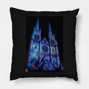 Spooky Blue St Marys Pillow