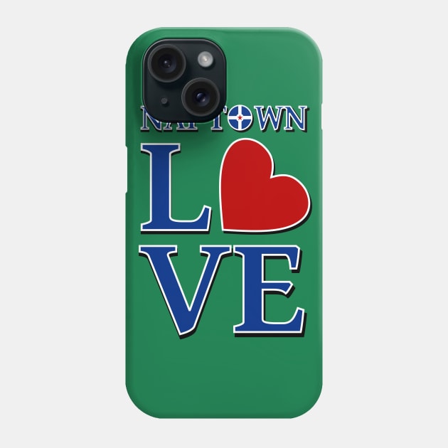 Naptown Love Phone Case by MadmanDesigns