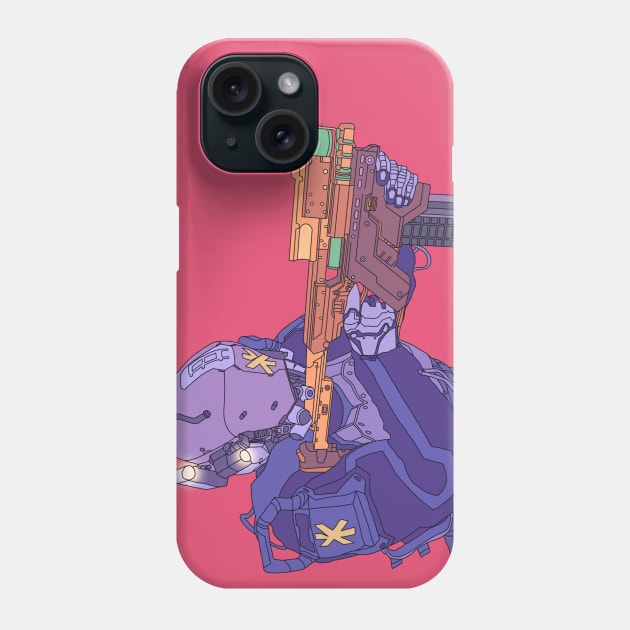 Cyber Police Phone Case by Steal The Sun