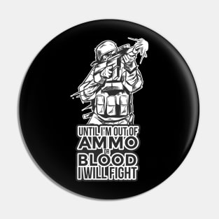 armor I will fight Pin