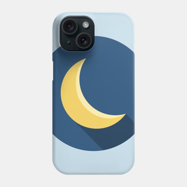 moon icon. Phone Case by AraDesign