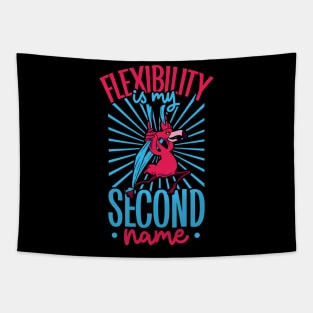 Flexibility is my second name - Aerial Silks Tapestry