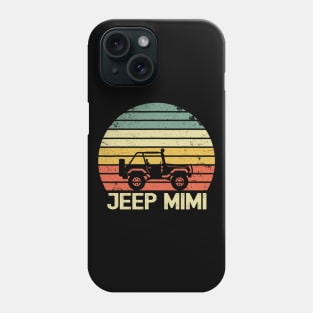 Jeep Mimi Vintage Jeep Retro Jeep Sunset Jeep Jeep Mom Jeep Women Phone Case