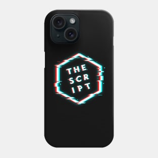 SCRIPT POLYGON GLITCH Phone Case