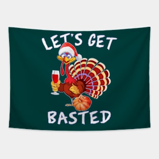 Let's Get Basted Thanksgiving Tapestry