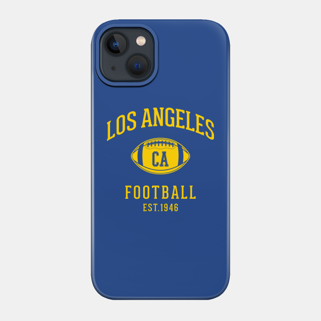 Discover Vintage Los Angeles Rams Football Tailgate Party - Nfl - Phone Case