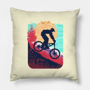 Mountain Biking in Summer Pillow