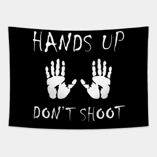 Black Lives Matter Hands Up Don't Shoot Tapestry