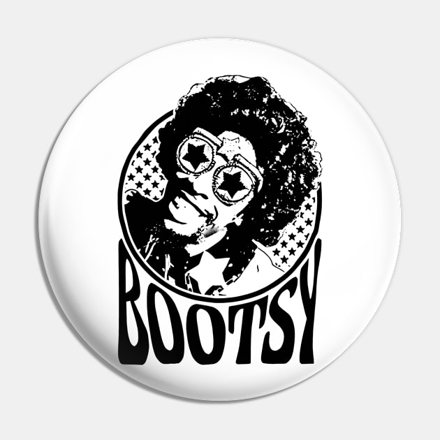 Bootsy Funkadelic Holic Pin by wintoastore