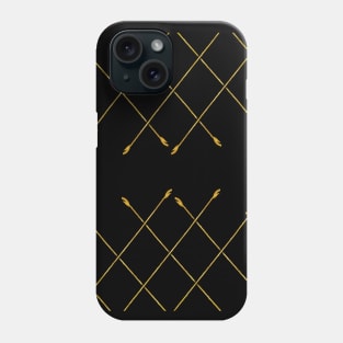 Golden hands of the Aten Mask Phone Case