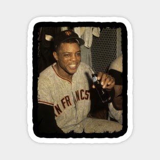 Willie Mays in San Francisco Giants Magnet