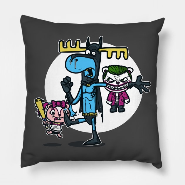 Midtown City Friends Pillow by AndreusD