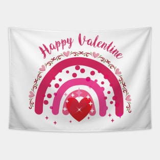 Valentine Rainbow Tapestry