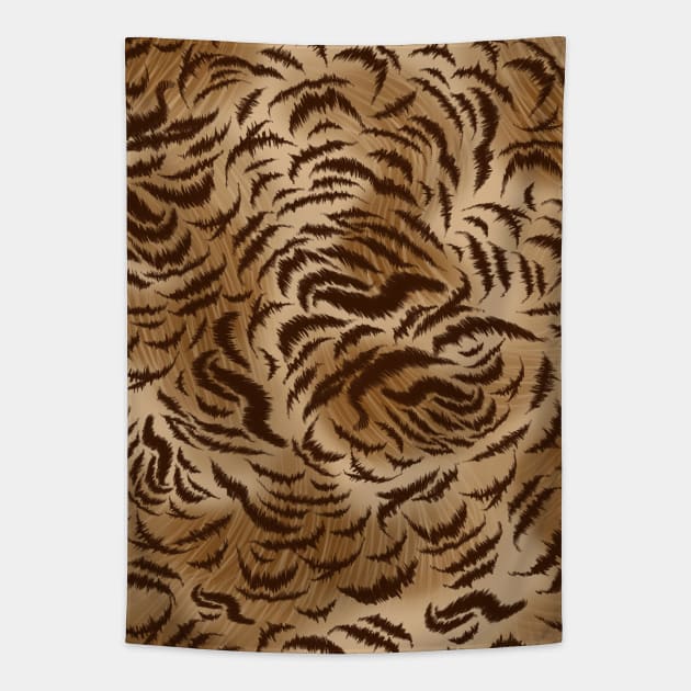 Leopard skin texture Tapestry by ilhnklv