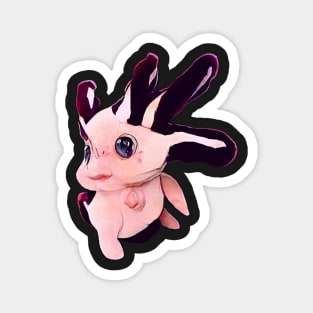 Cuddly axolotl Magnet