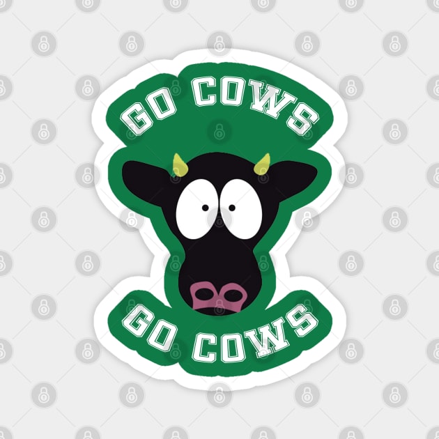 Go Cows | South Park Magnet by South Park | T-Shirt