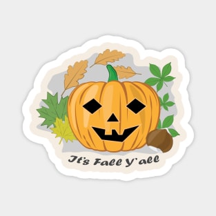 Halloween Pumpkin - Funny Magnet