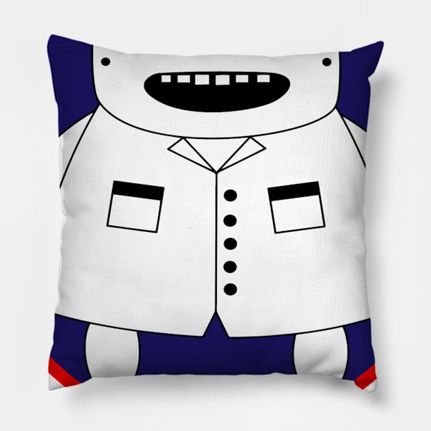 Marty Logo Pillow by Marshmellow Overcoat Store