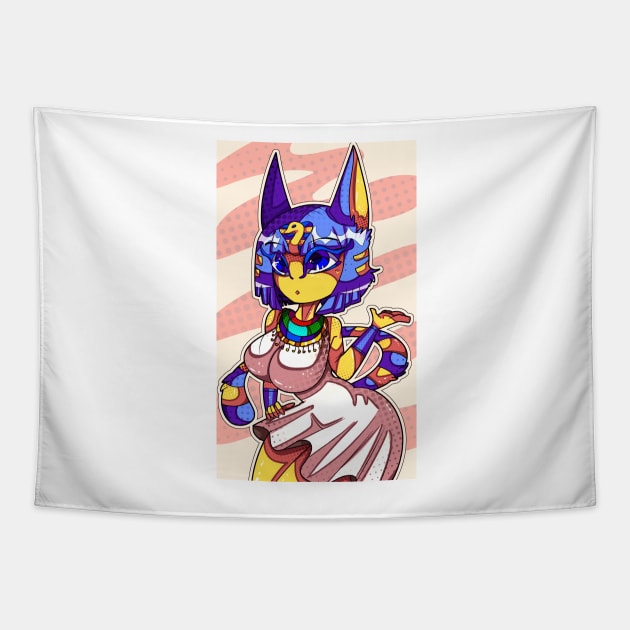ankha Tapestry by rocioam7