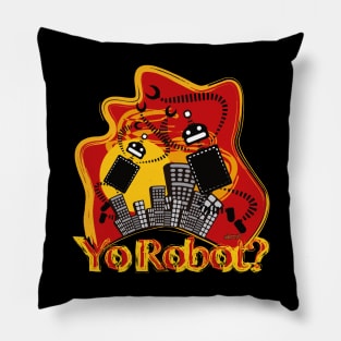 Yo Robot? Pillow