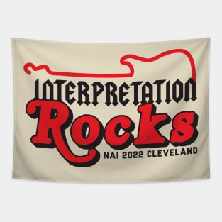 NAI 2022: Interpretation Rocks (Red and Black) Tapestry