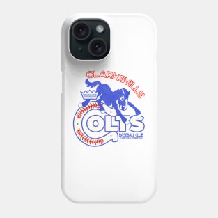 Defunct Clarksville Colts Baseball Team Phone Case