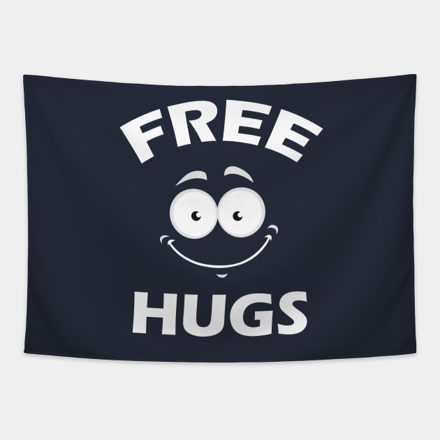 Free Hugs Face Emotion Tapestry by mstory