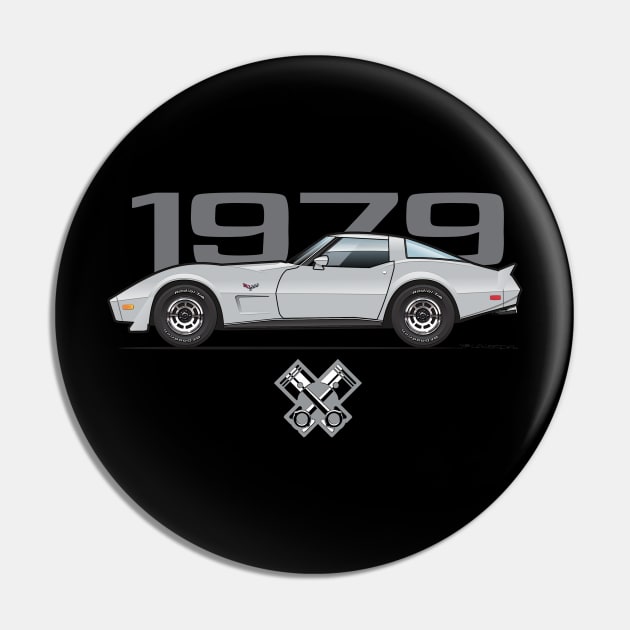 1979 silver vette Pin by JRCustoms44