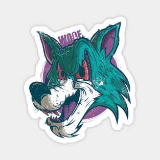 WOLF CARTOONS Design T-shirt STICKERS CASES MUGS WALL ART NOTEBOOKS PILLOWS TOTES TAPESTRIES PINS MAGNETS MASKS T-Shirt Magnet