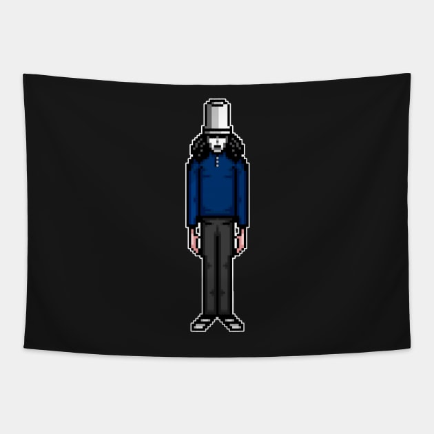 Buckethead Sprite Tapestry by NateArtDesign