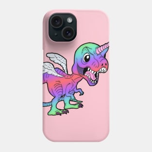 Rainbow Rexicorn Phone Case