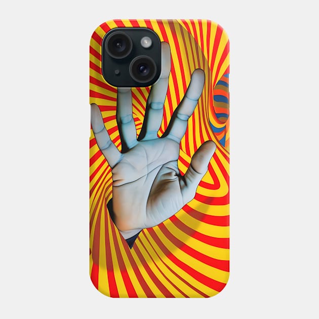 Optical Illusions - Emerging Phone Case by Mistywisp