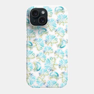 Seaweed And Crab Pattern Phone Case