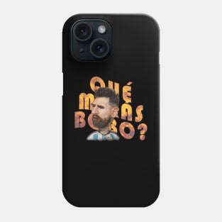 Qué Miras Bobo - Qué Mira Bobo Camiseta - Camiseta esencial Phone Case