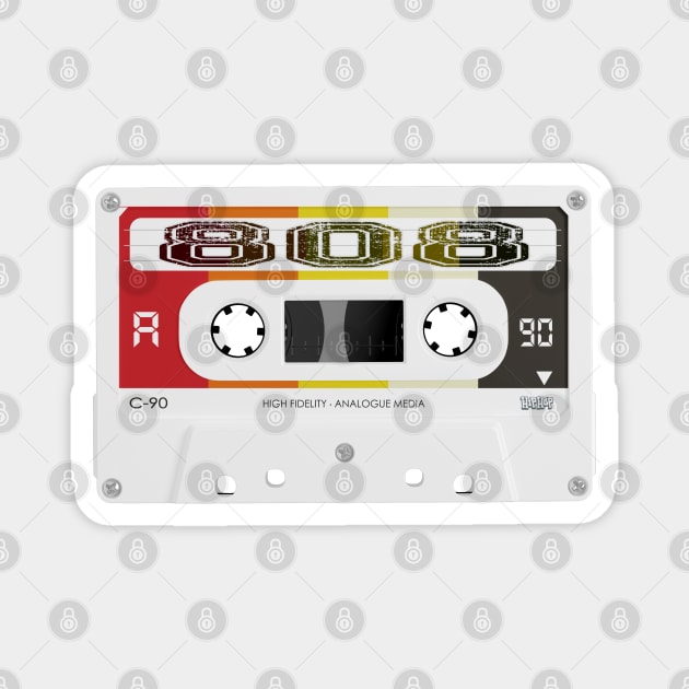 TAPE 808 #1 (808 colors) Magnet by RickTurner