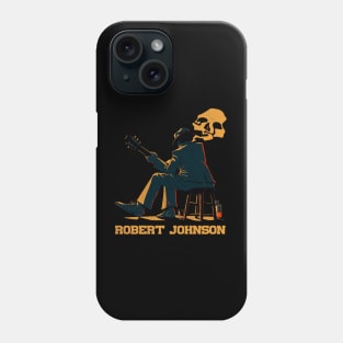 Soulful Storyteller Robert Johnson's Expressive Songcraft Phone Case