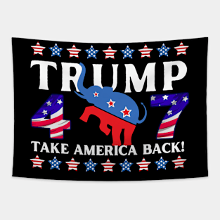 TAKE AMERICA BACK! Tapestry