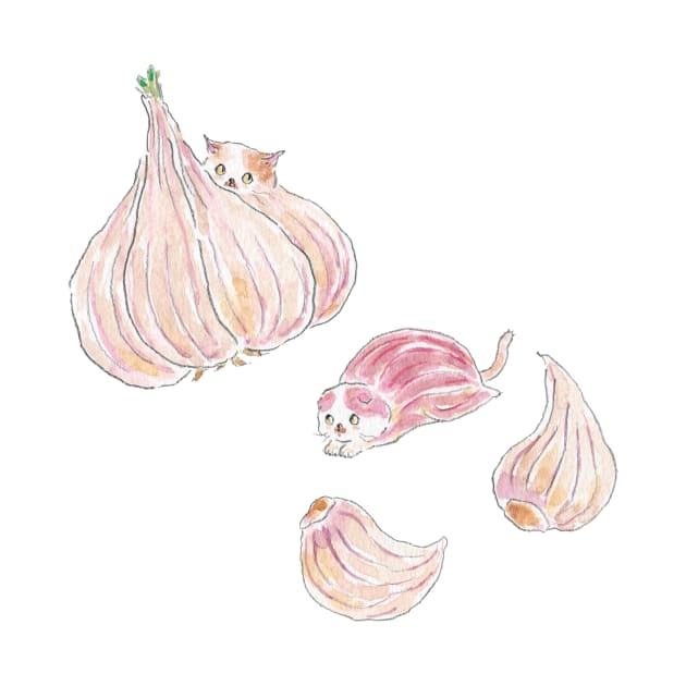 Garlic Cats by TOCOROCOMUGI