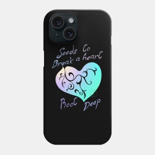 Pastel Goth seeds to break a heart Phone Case