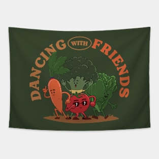 Dancing with Friends Tapestry