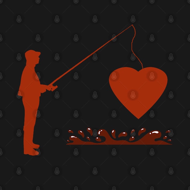 heart fishing by Shreedigital 