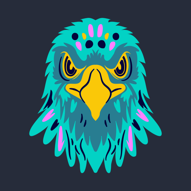 Bald eagle art by Travelite Design