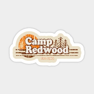 Camp Redwood //80s Vintage Magnet