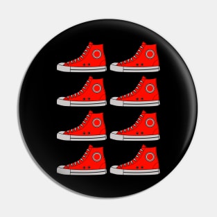 Red Sneakers Pin