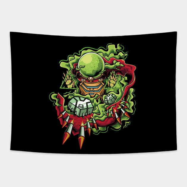 mysterio Tapestry by evolvingright