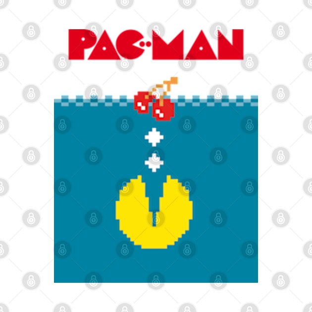 Pac-Man shark poster parody by andrew_kelly_uk@yahoo.co.uk