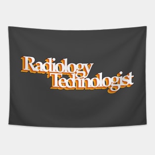 Radiology technologist - retro design Tapestry