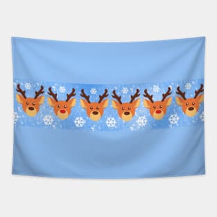 Reindeer Pattern Tapestry