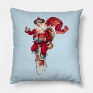 Santa Claus Hand Drawn Pillow