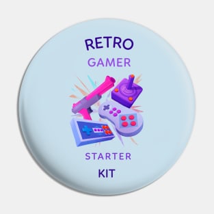 retro gamer starter kit geeky Pin